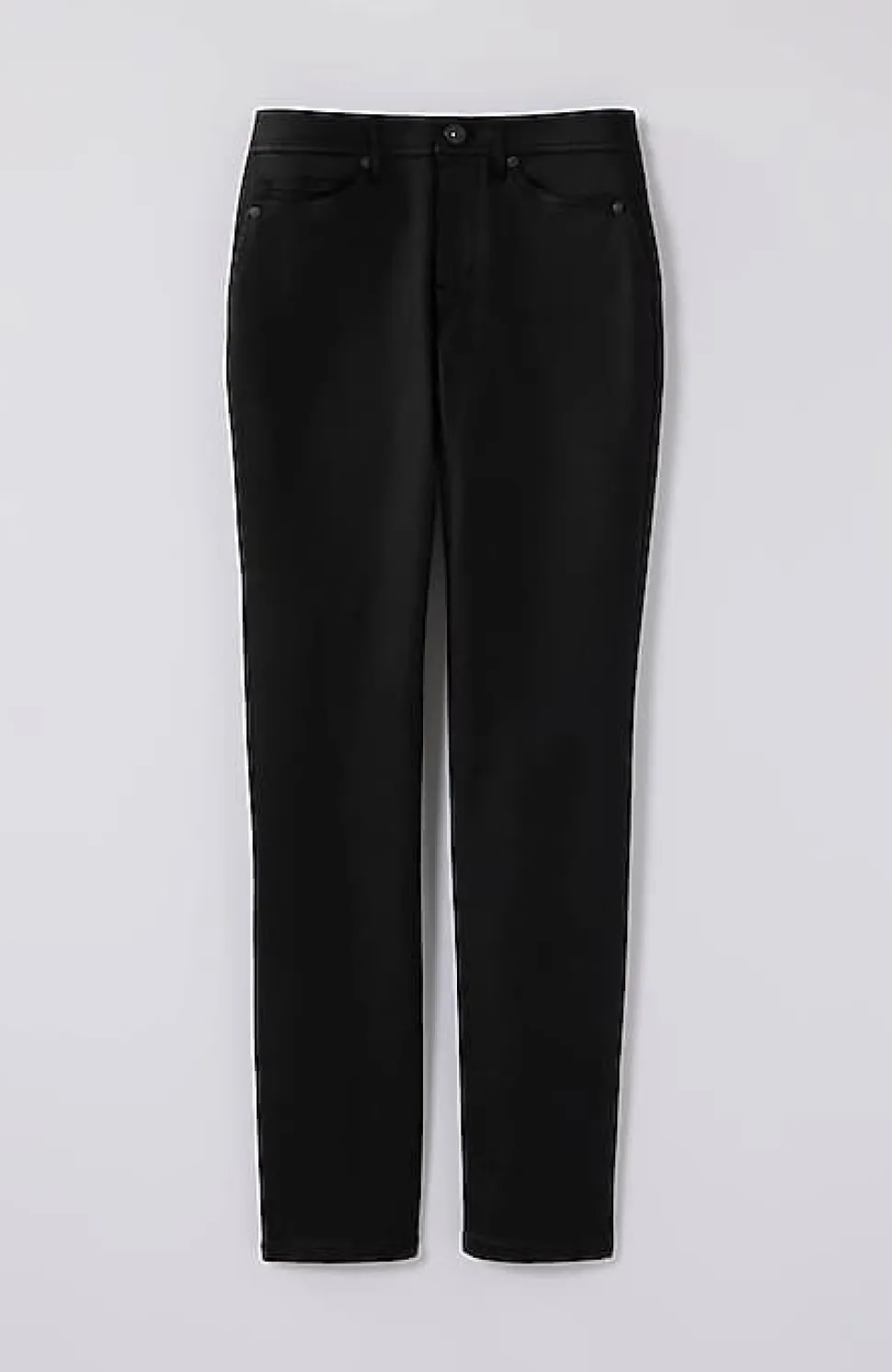 Authentic Fit Coated Slim-Leg Jeans | Jjill
