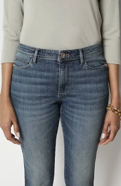 Authentic Fit Slim-Leg Jeans | Jjill