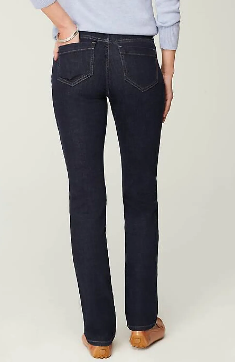 Authentic Fit Vintage Straight-Leg Jeans | Jjill