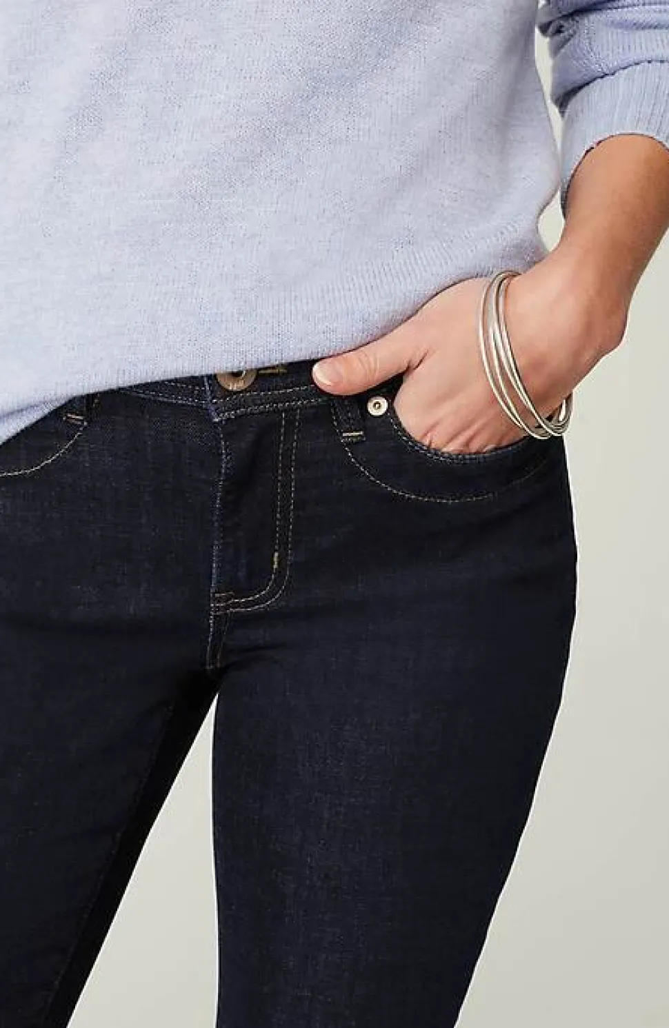 Authentic Fit Vintage Straight-Leg Jeans | Jjill