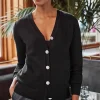 Bejeweled-Buttons Cardi | Jjill