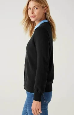 Bejeweled-Buttons Cardi | Jjill