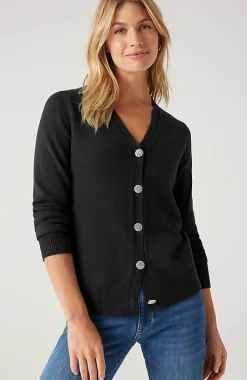 Bejeweled-Buttons Cardi | Jjill