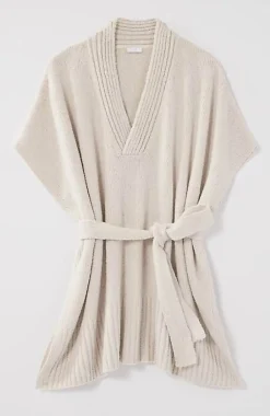Belted Knit Poncho | Jjill