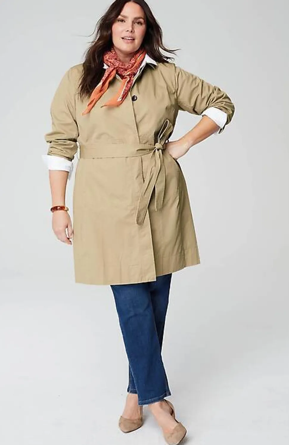 Belted Trench Coat | Jjill