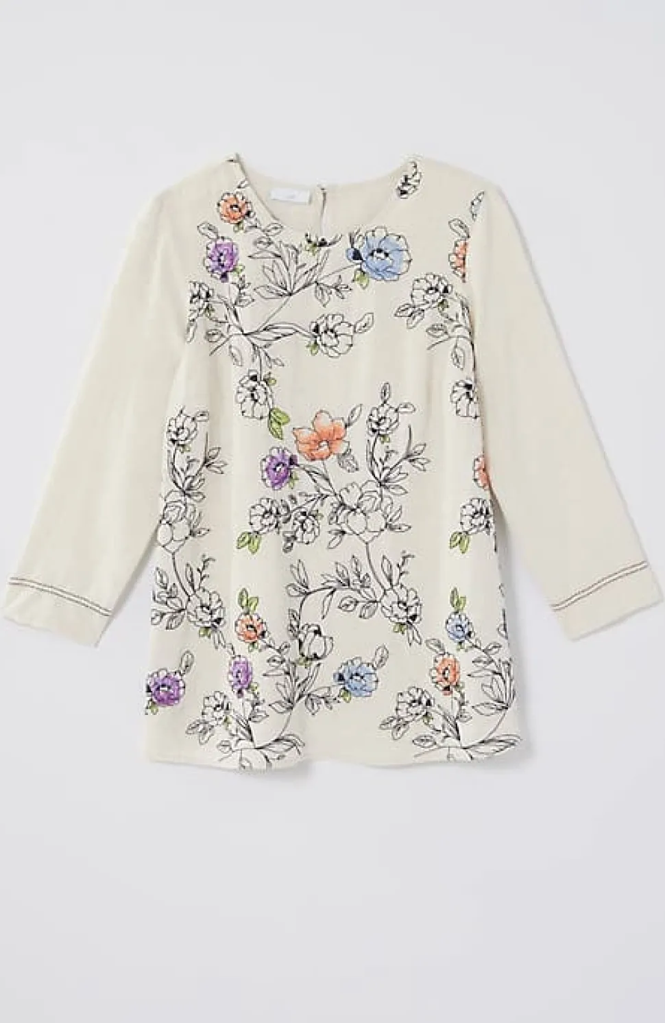 Botanical Gardens Embroidered Top | Jjill