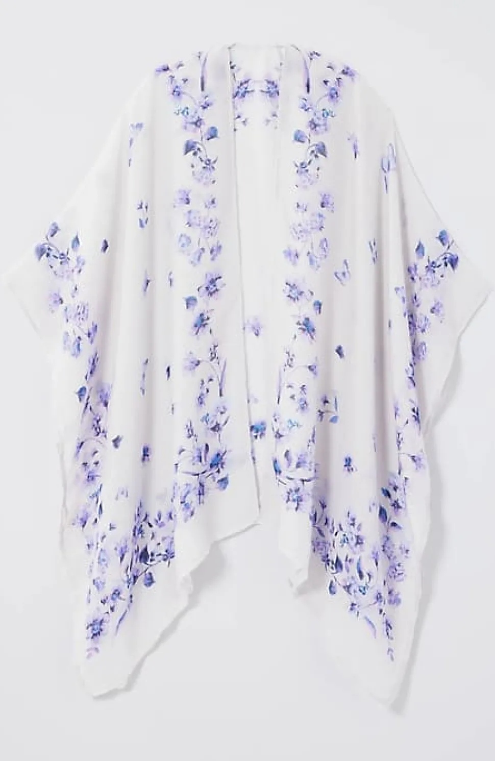 Butterfly-Printed Ruana | Jjill