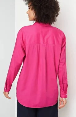 Button-Front Relaxed Tunic | Jjill