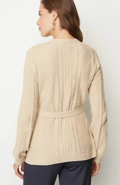 Cabled Wrap Cardi | Jjill