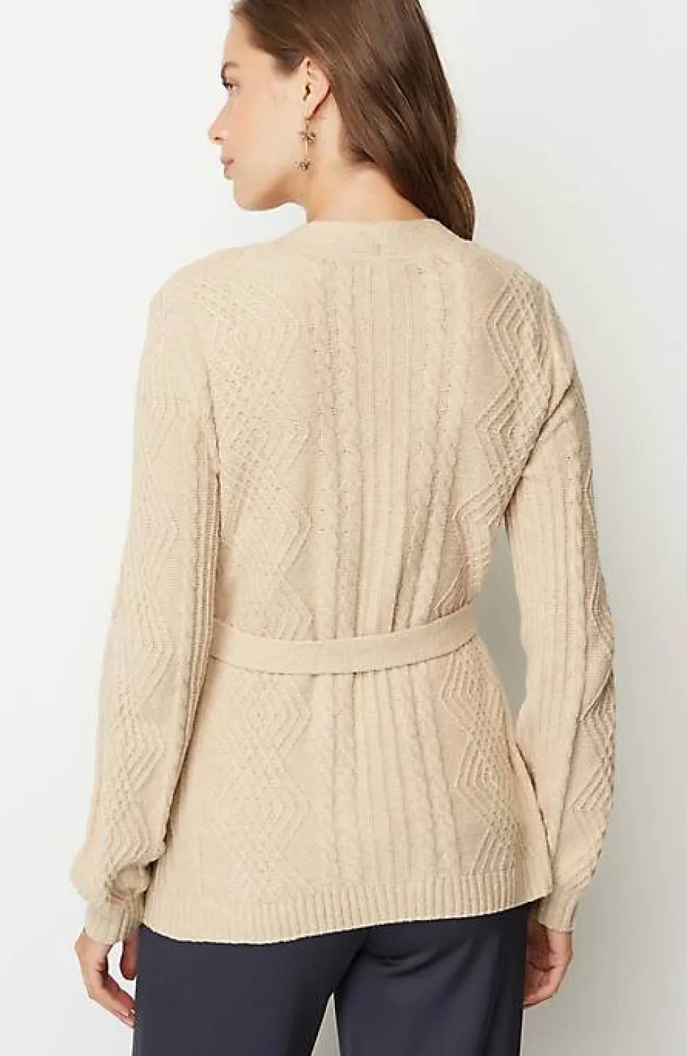 Cabled Wrap Cardi | Jjill