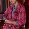 Chenille Plaid Swing Jacket | Jjill