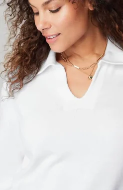 Collared Pullover Sweater | Jjill