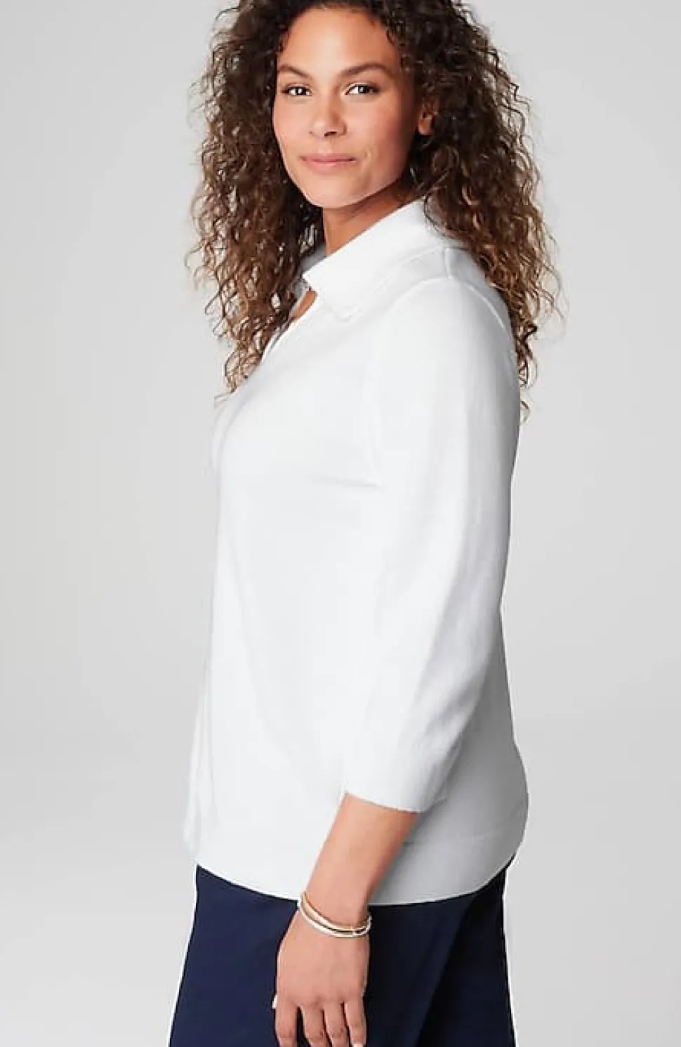 Collared Pullover Sweater | Jjill