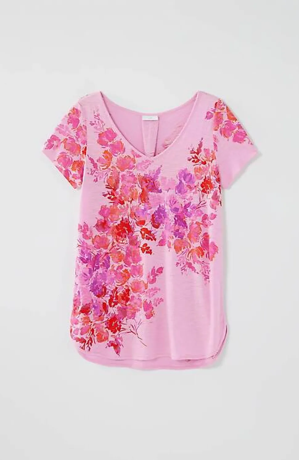 Cotton And Tencel Modal Shirttail Tunic | Jjill