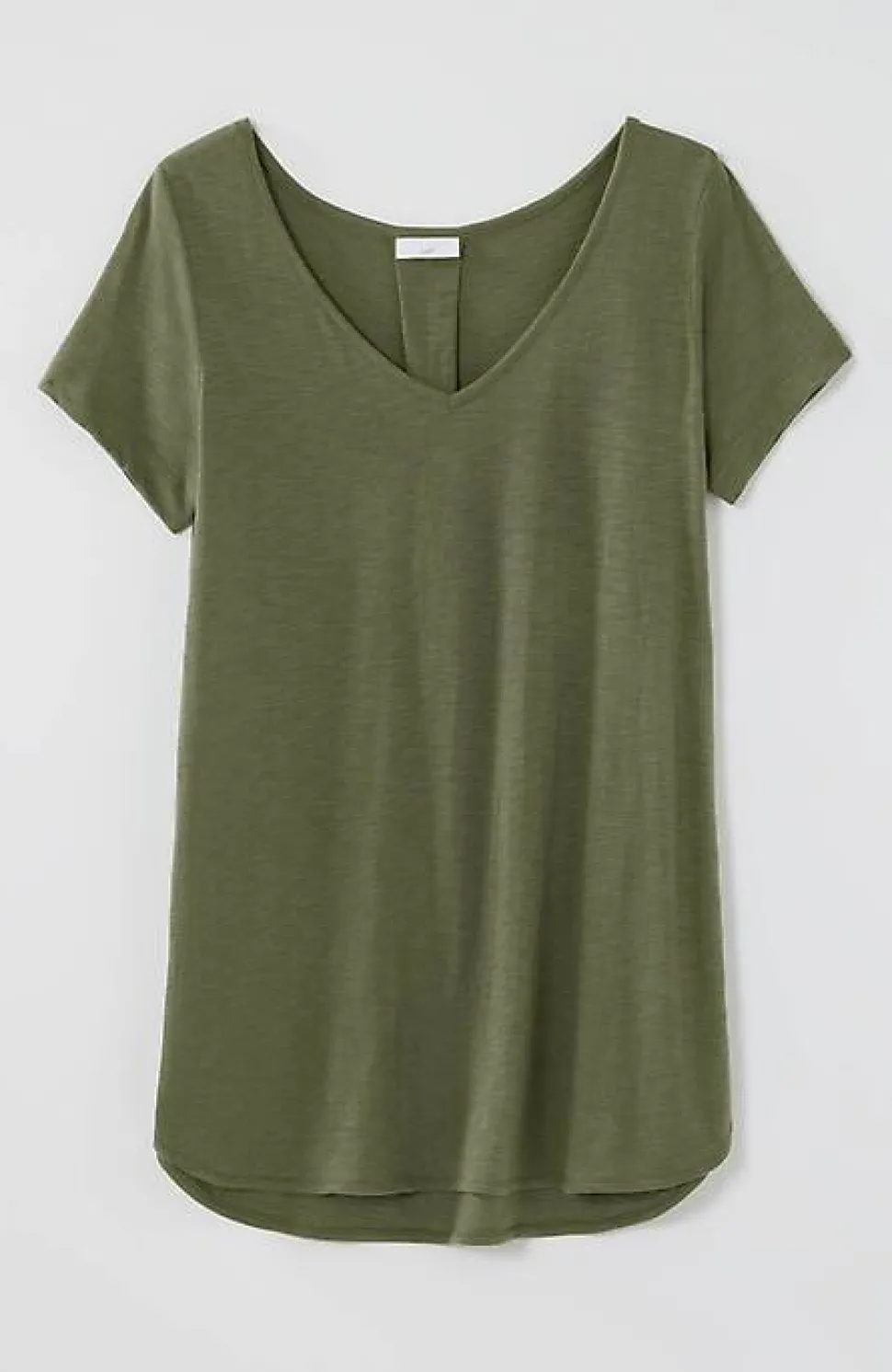 Cotton And Tencel Modal Shirttail Tunic | Jjill