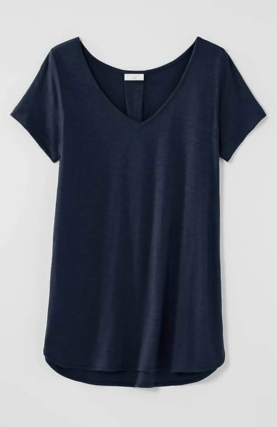 Cotton And Tencel Modal Shirttail Tunic | Jjill