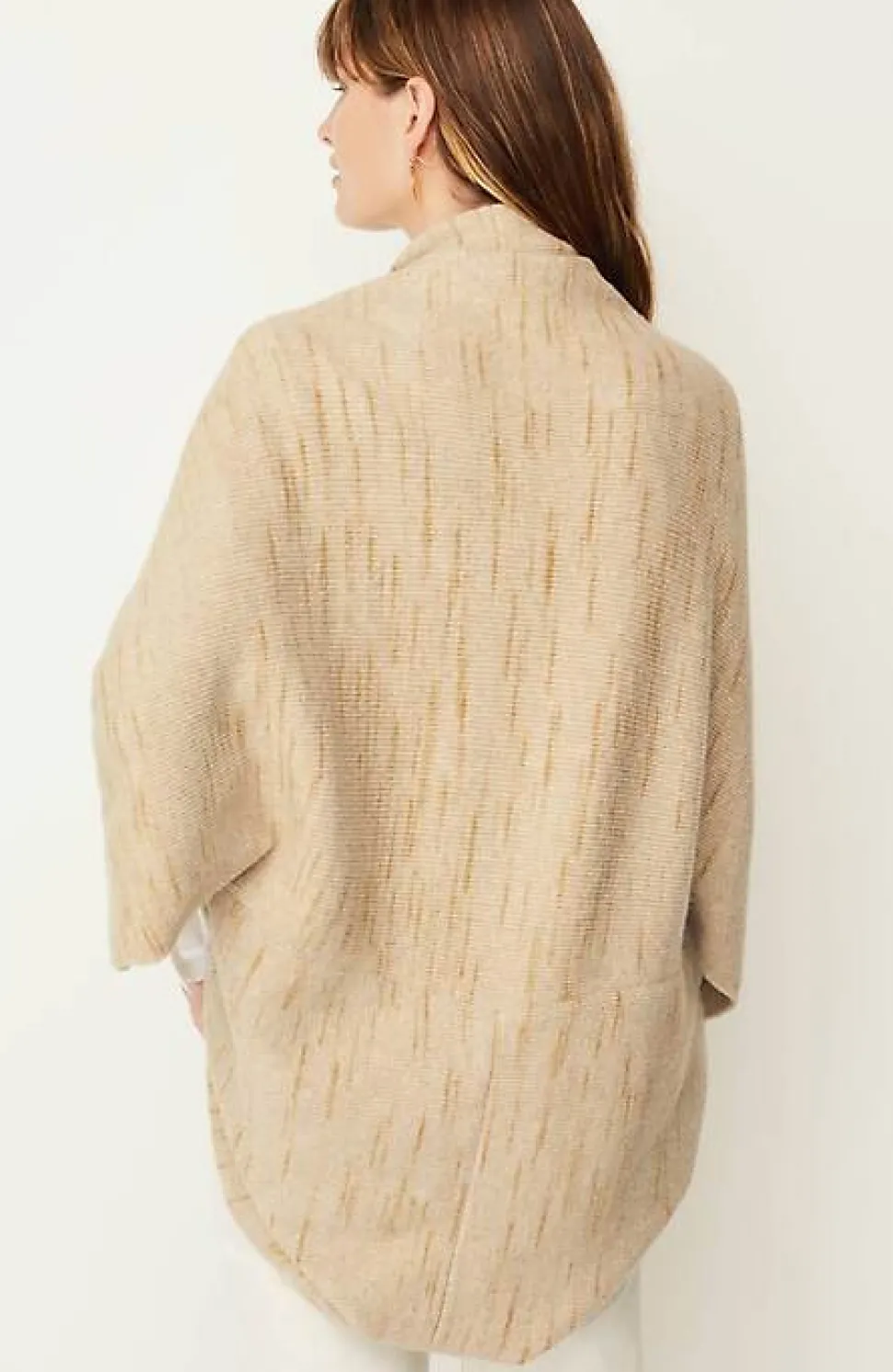 Cozy Rib-Knit Shrug | Jjill