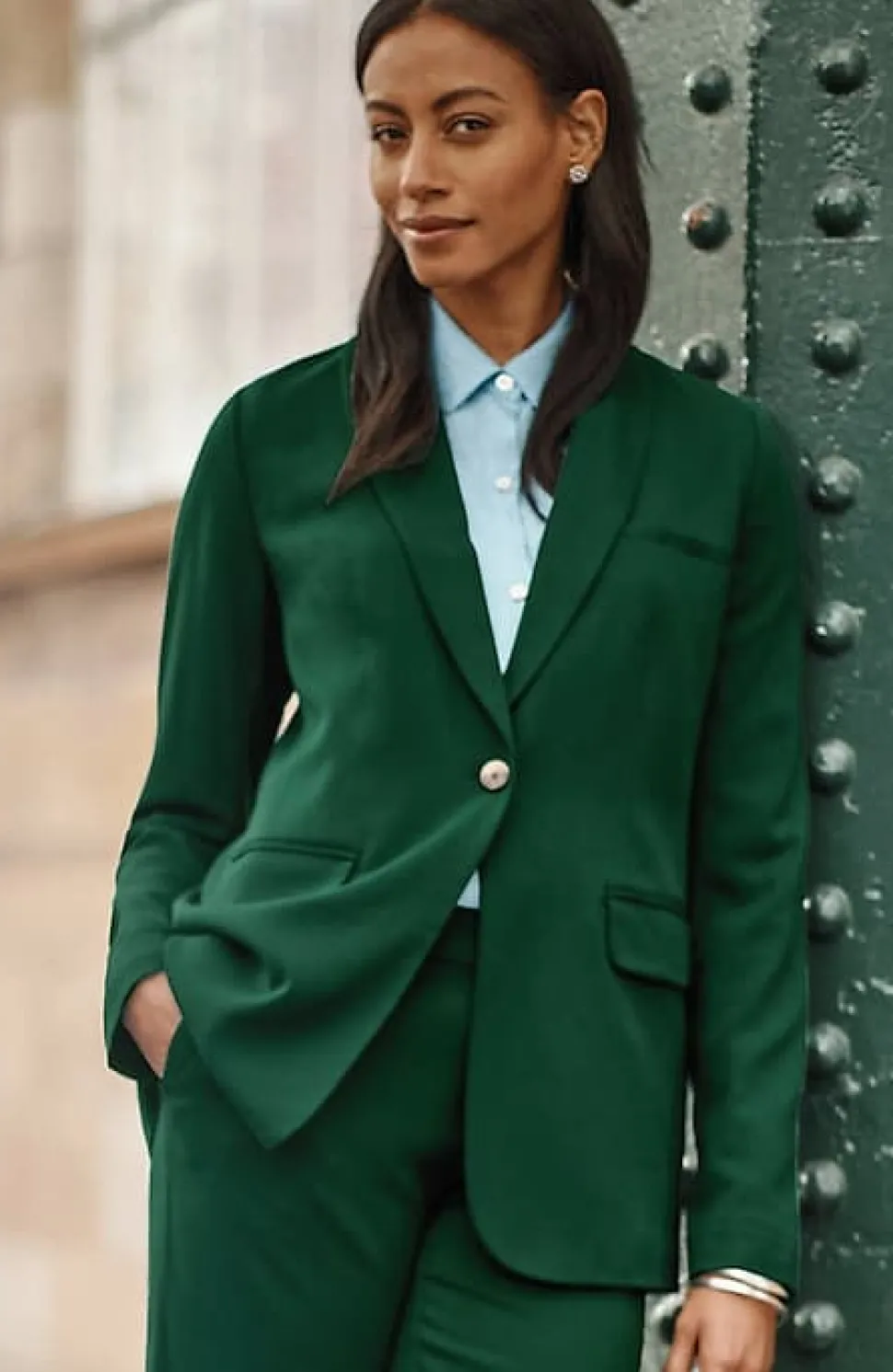Crepe Blazer | Jjill
