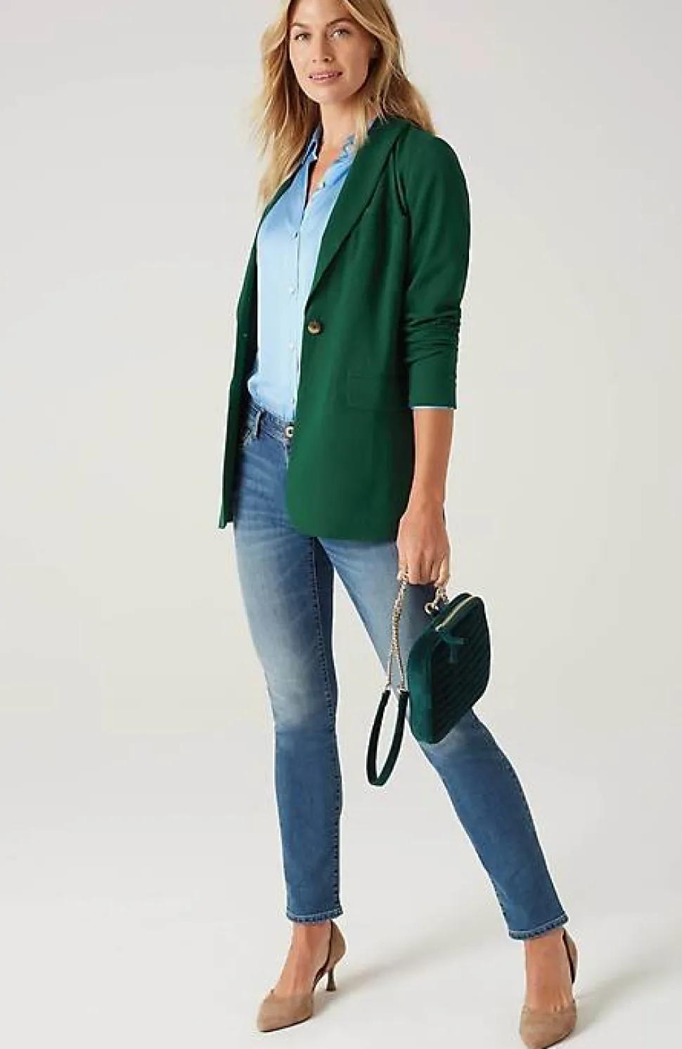 Crepe Blazer | Jjill