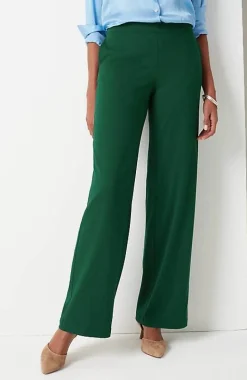 Crepe Wide-Leg Trousers | Jjill