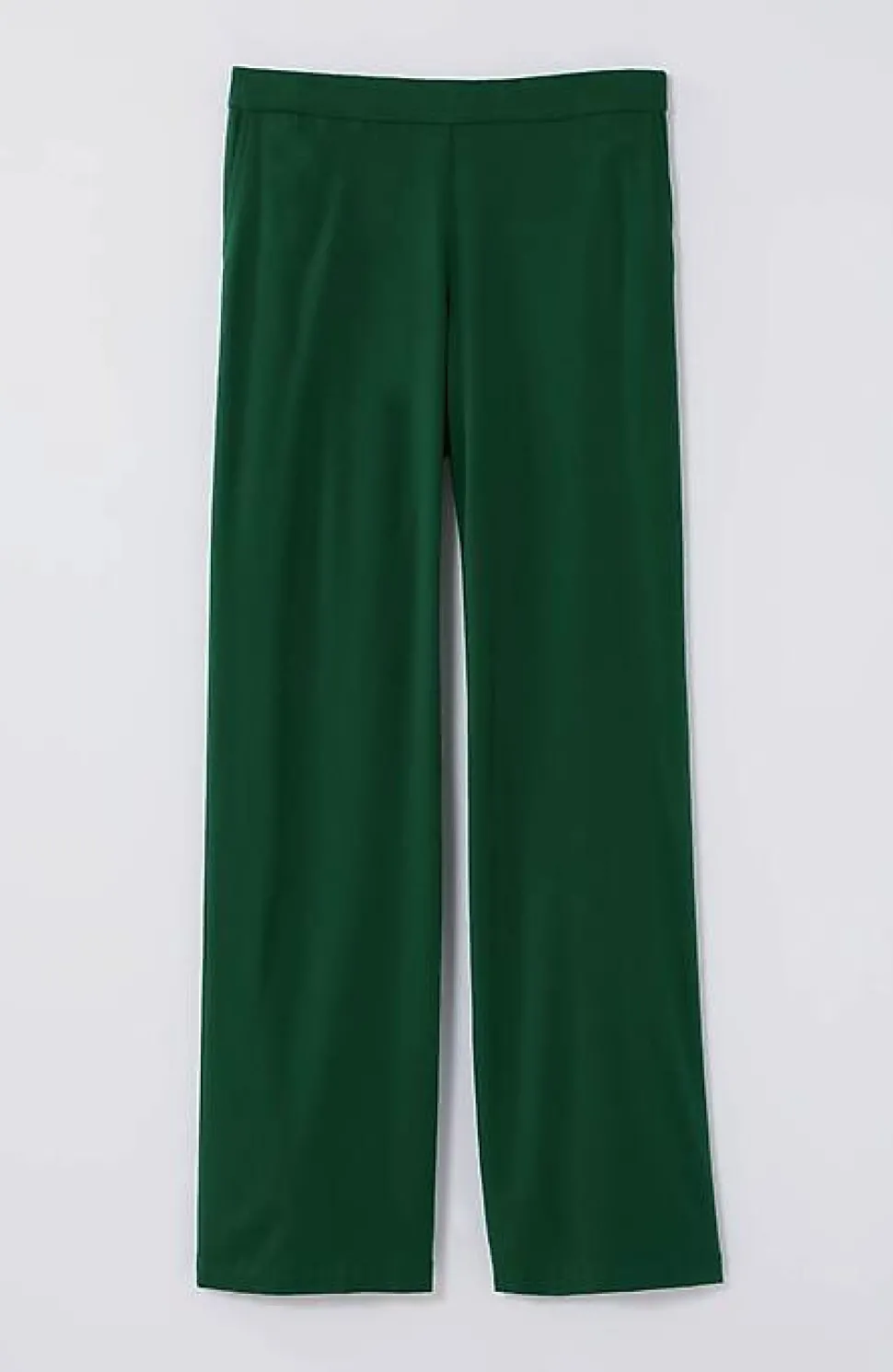 Crepe Wide-Leg Trousers | Jjill