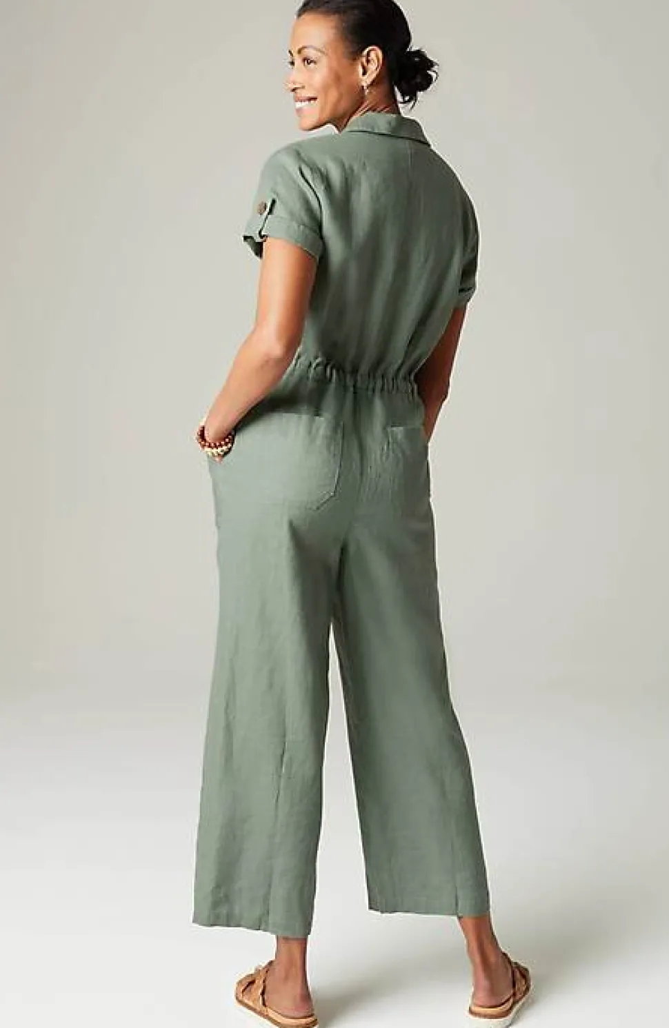Cropped Utility Jumpsuit | Jjill