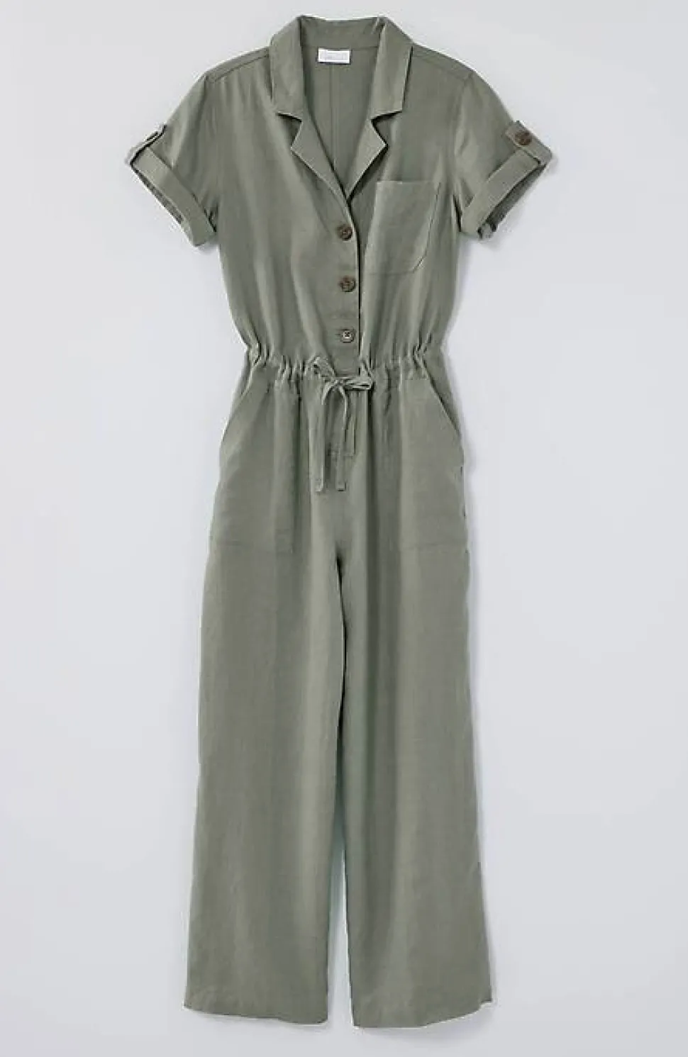 Cropped Utility Jumpsuit | Jjill