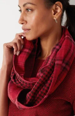 Double-Face Multi-Patterned Infinity Scarf | Jjill