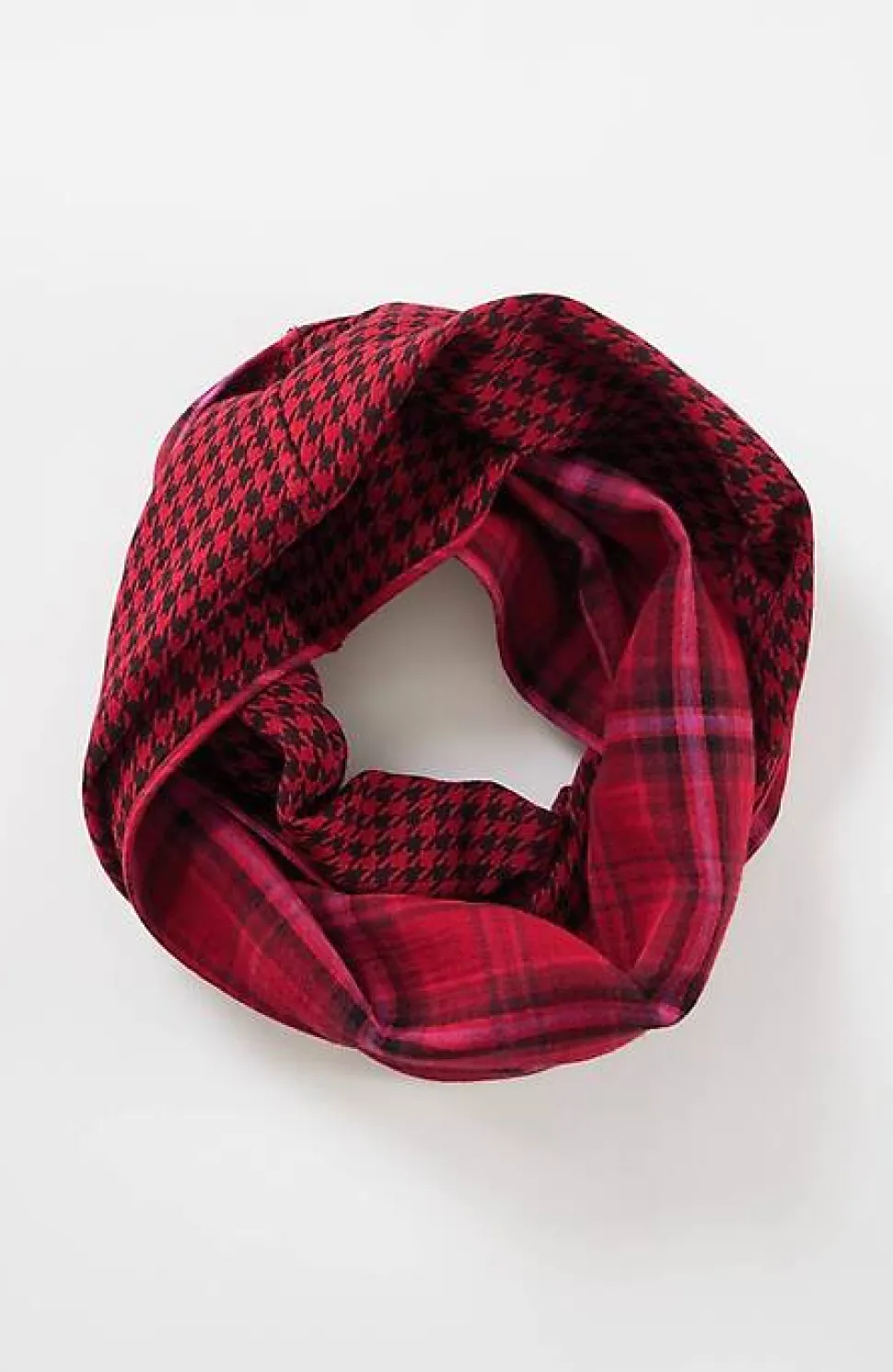 Double-Face Multi-Patterned Infinity Scarf | Jjill
