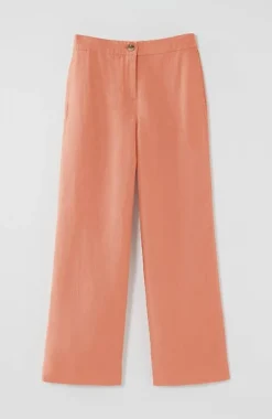 Easy Linen Wide-Leg Crops | Jjill