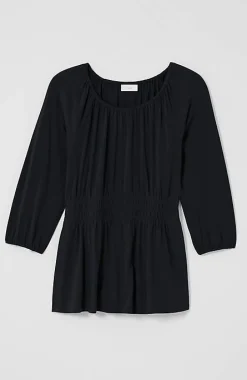 Elastic-Waist Top | Jjill