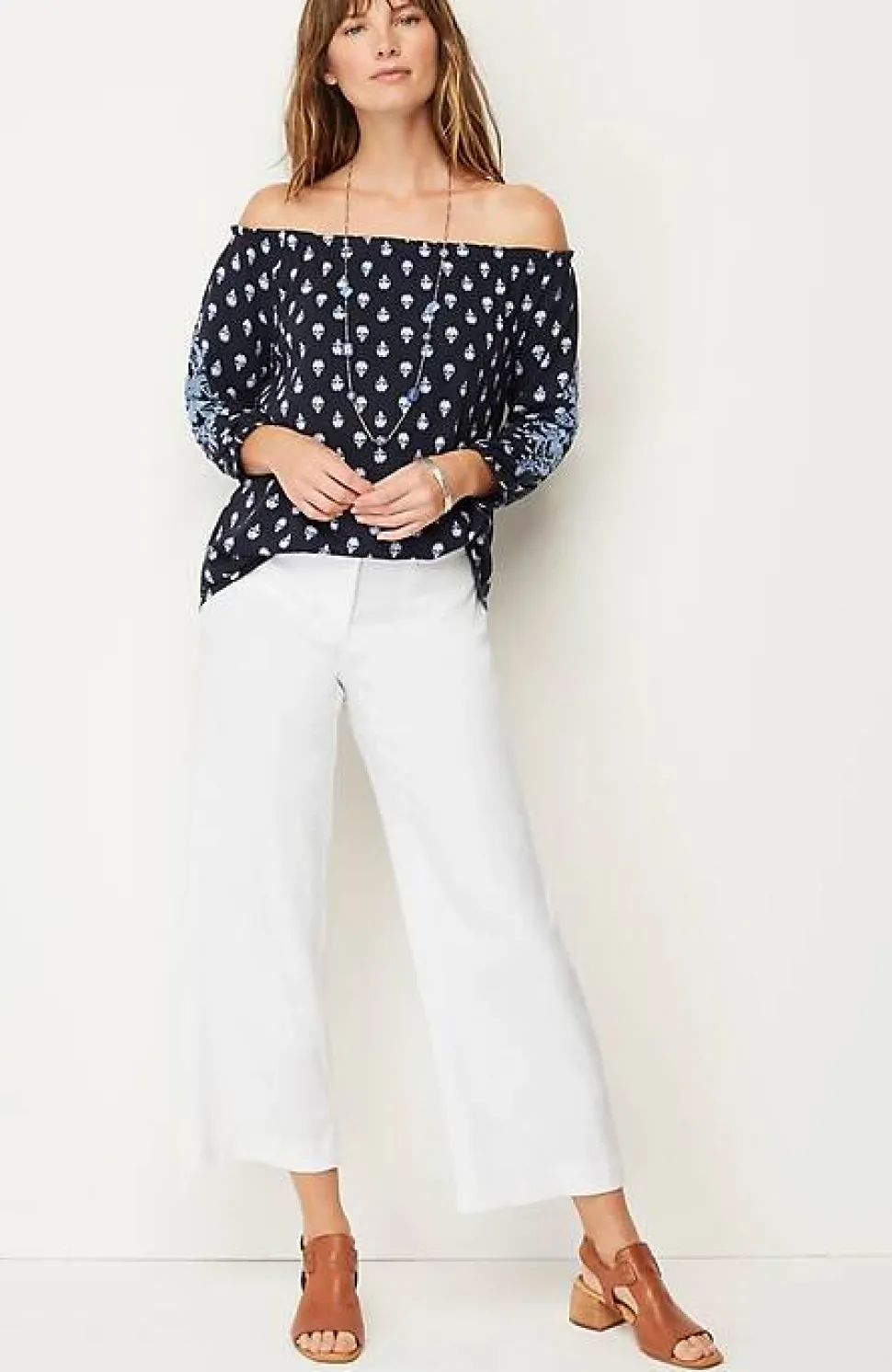 Embroidered U0026 Printed Relaxed Top | Jjill
