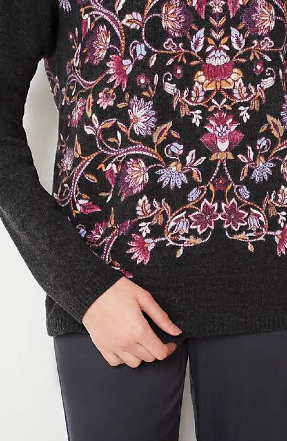 Enchanted Florals Sweater | Jjill