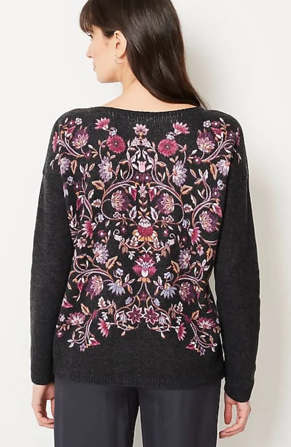 Enchanted Florals Sweater | Jjill