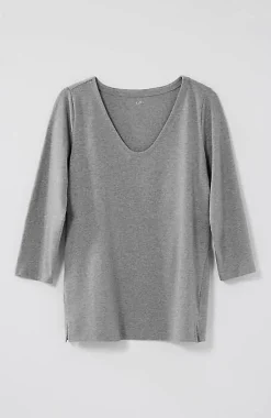 Essential Forward-Seam Tee | Jjill