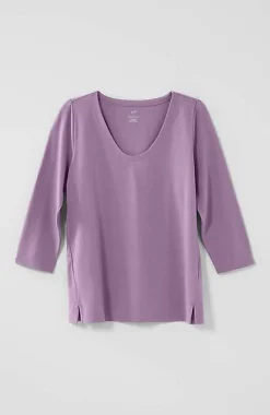 Essential Forward-Seam Tee | Jjill