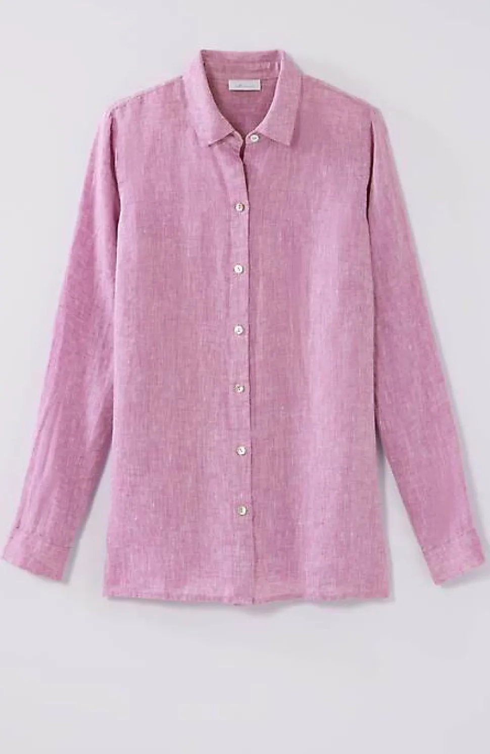 Everyday Linen Button-Front Shirt | Jjill