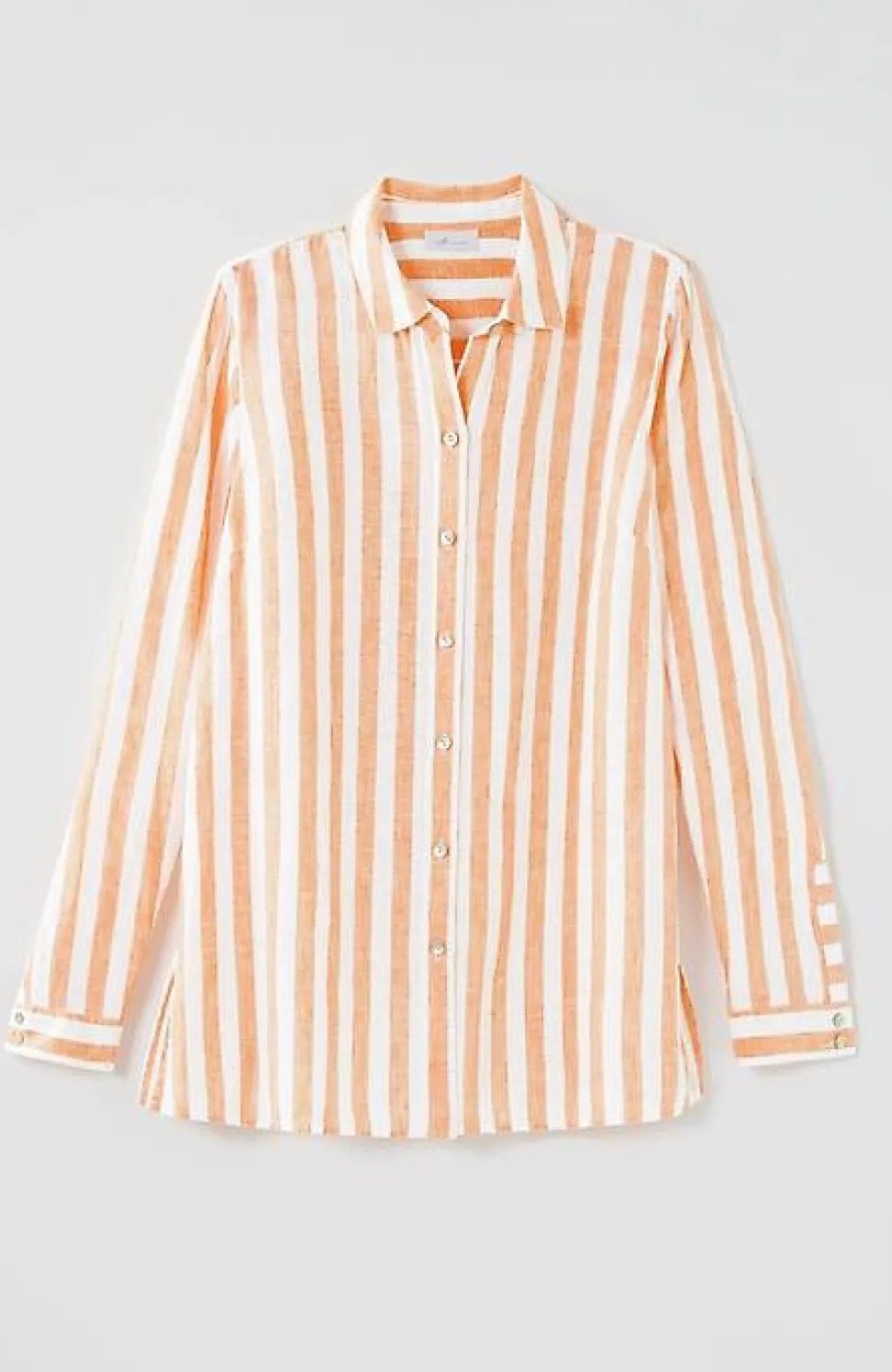 Everyday Linen Button-Front Shirt | Jjill
