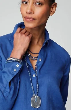 Everyday Linen Button-Front Shirt | Jjill