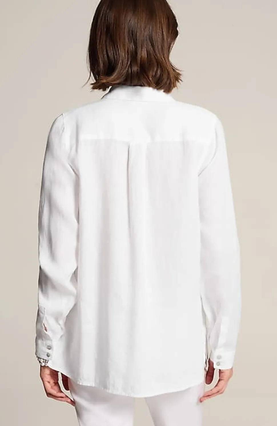 Everyday Linen Button-Front Shirt | Jjill