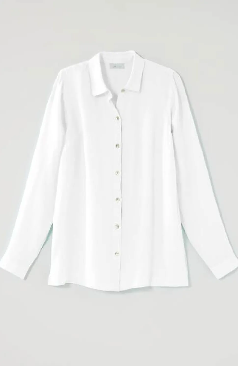 Everyday Linen Button-Front Shirt | Jjill