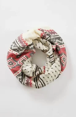 Fair Isle Jacquard Infinity Scarf | Jjill
