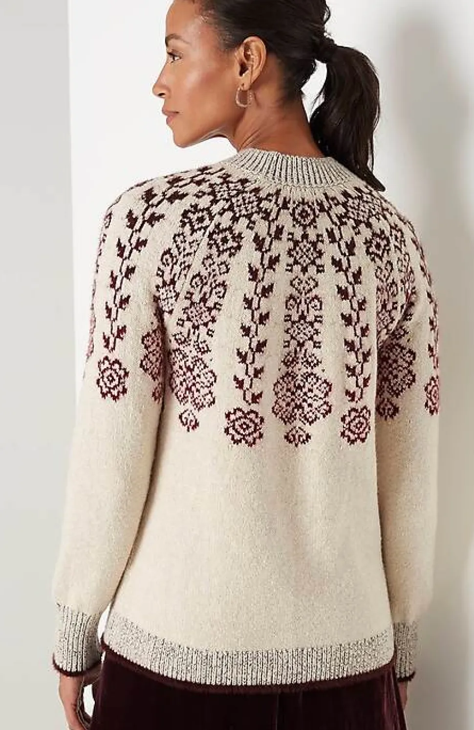 Fair Isle Sweater | Jjill