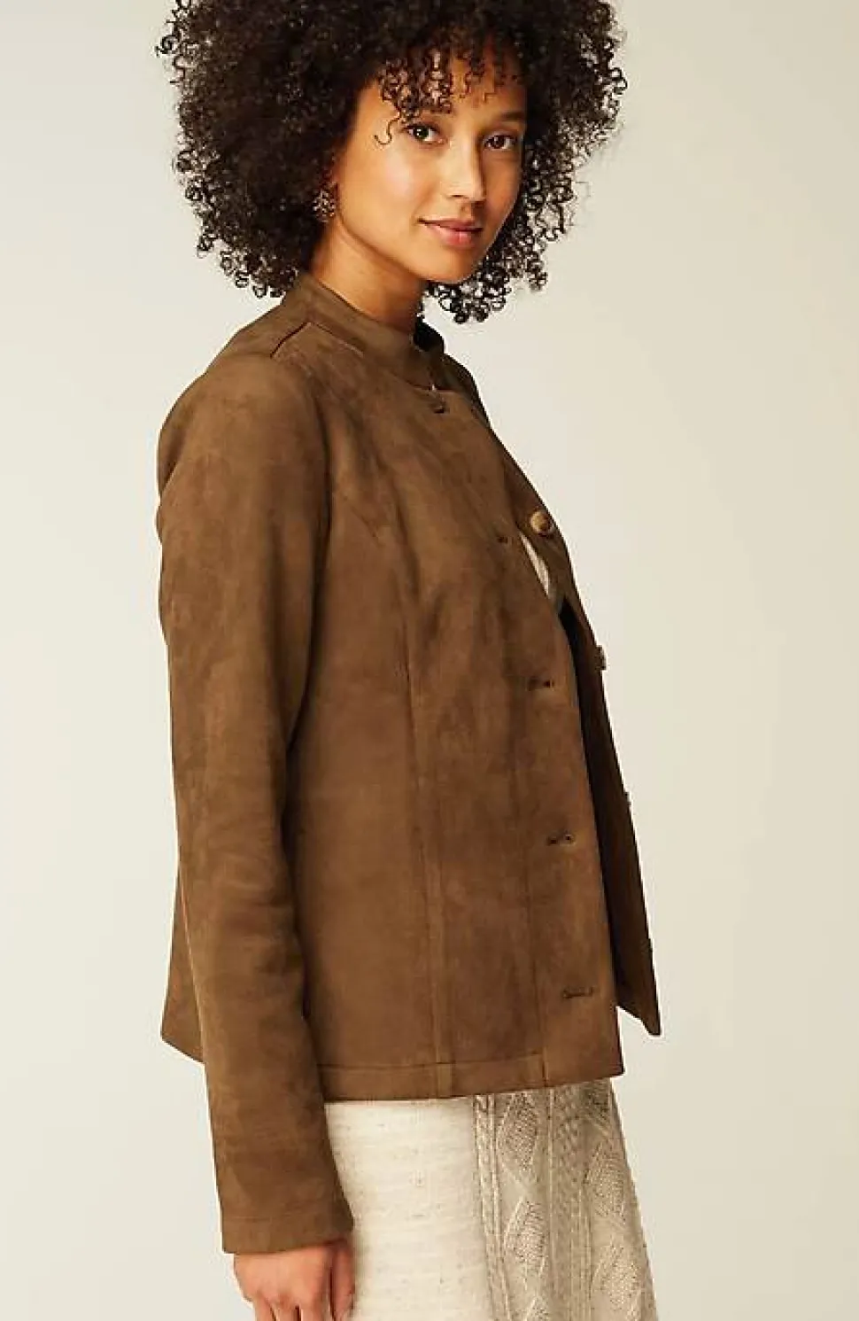Faux-Suede Jacket | Jjill