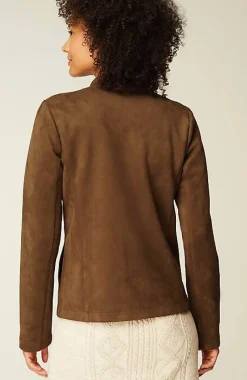 Faux-Suede Jacket | Jjill