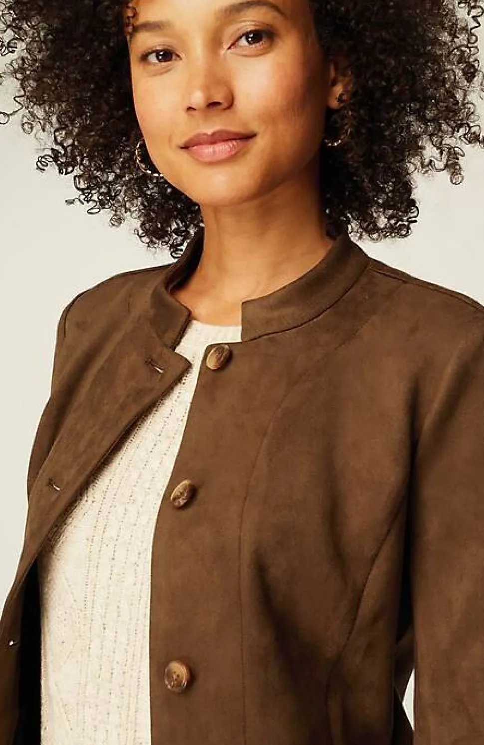 Faux-Suede Jacket | Jjill