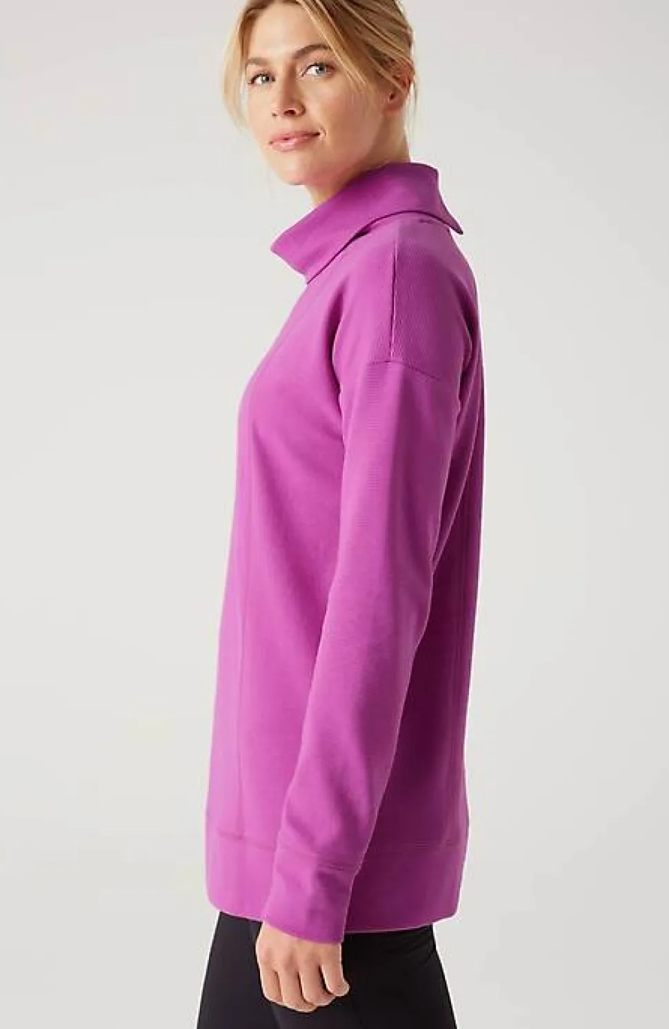 Fit Cowl-Neck Pullover | Jjill