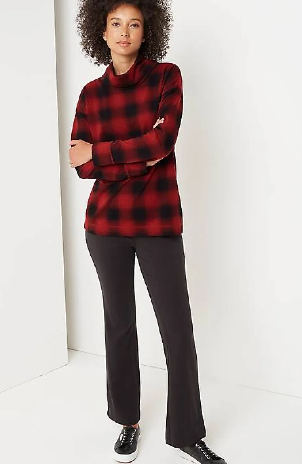 Fit Cowl-Neck Pullover | Jjill