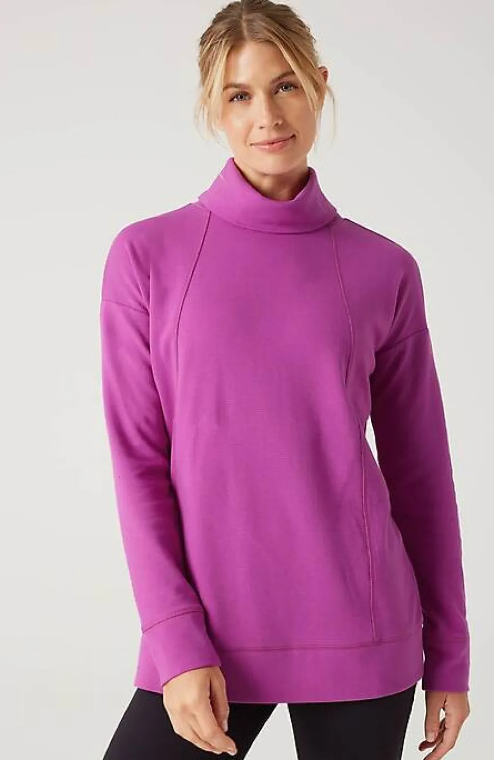 Fit Cowl-Neck Pullover | Jjill