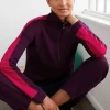 Fit Half-Zip Color-Block Sweatshirt | Jjill